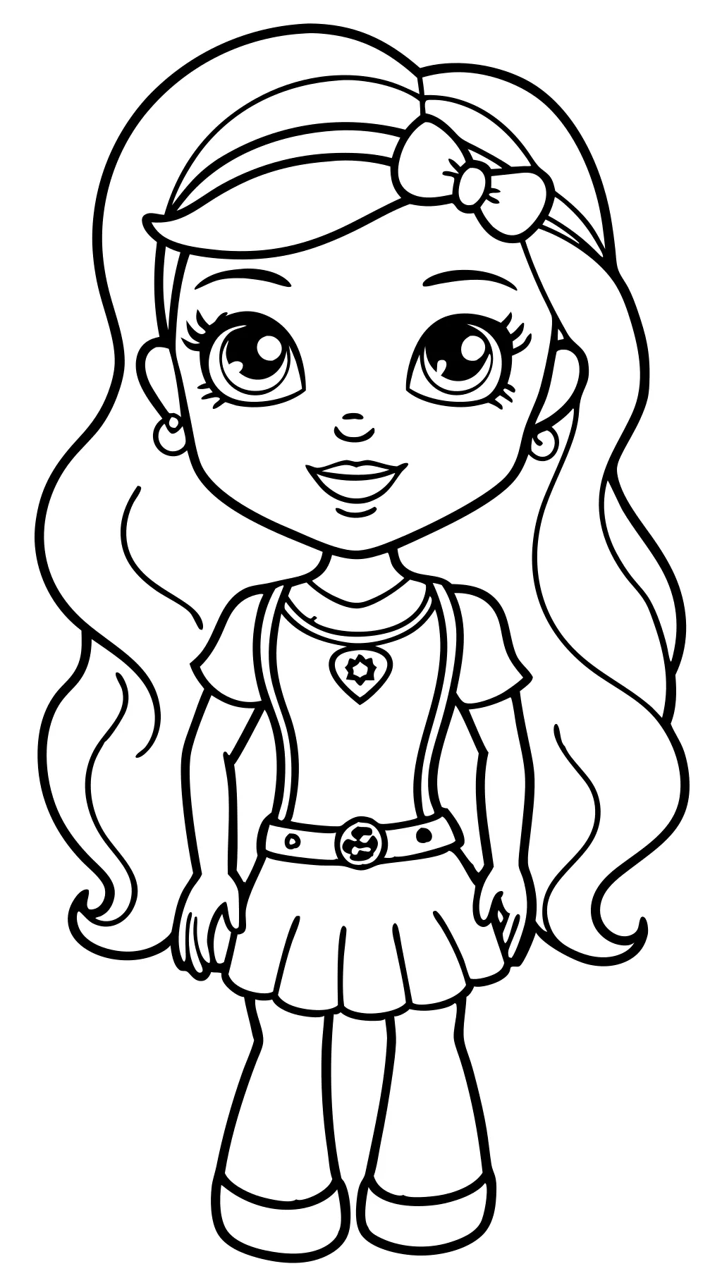 coloriages imprimables Barbie gratuits